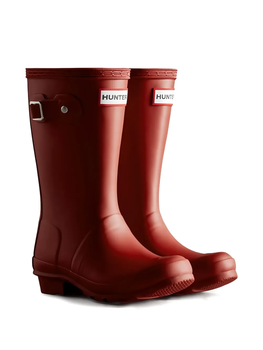 Hunter Kids Buckle rain boots Rood