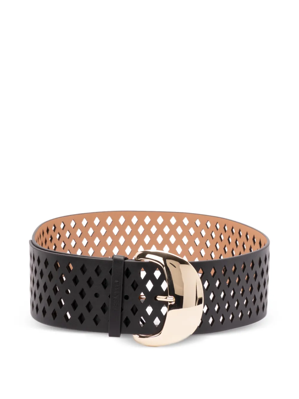 TWINSET cutout buckle belt - Nero