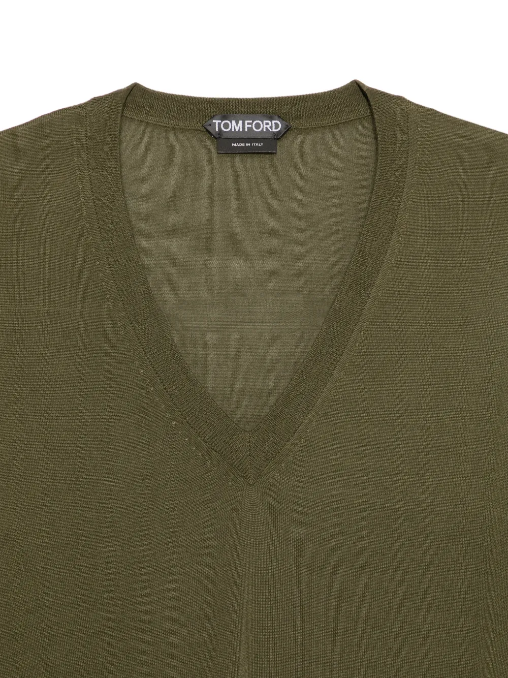  Tom Ford V-neck Sweater - Green 