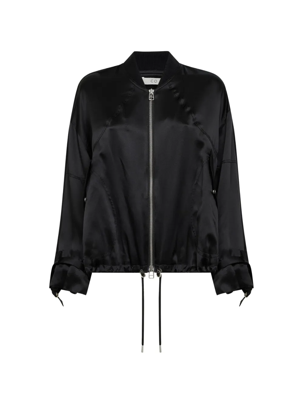 Co drawstrings-hem jacket - Nero