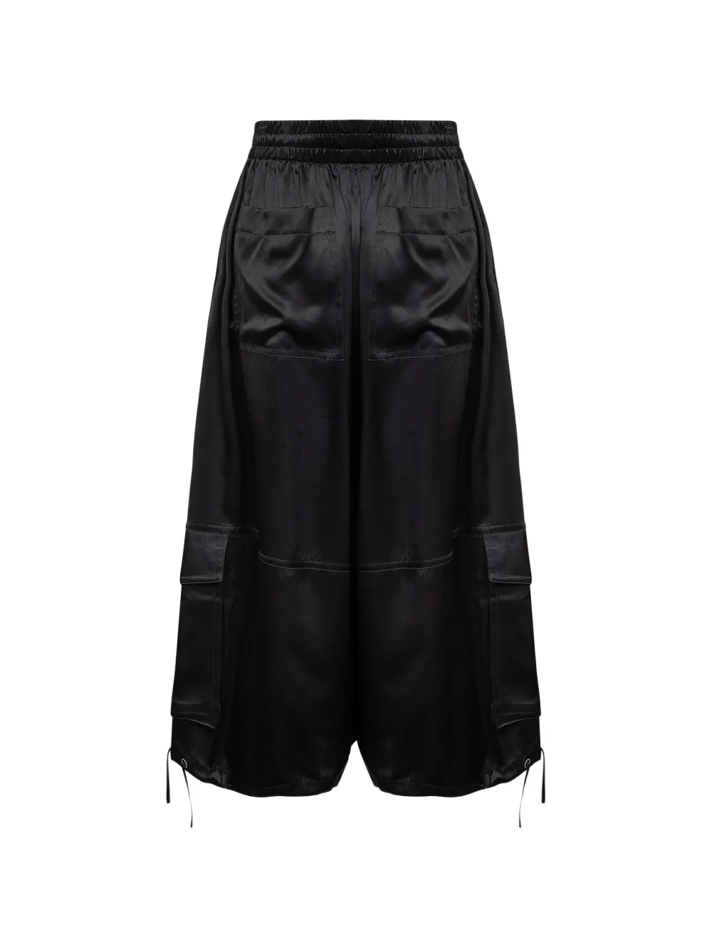  Co Elasticated-waistband Trousers - Black 
