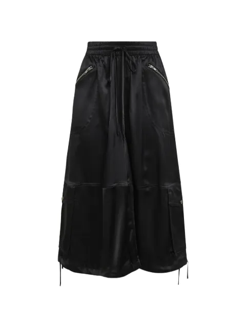 Co elasticated-waistband trousers