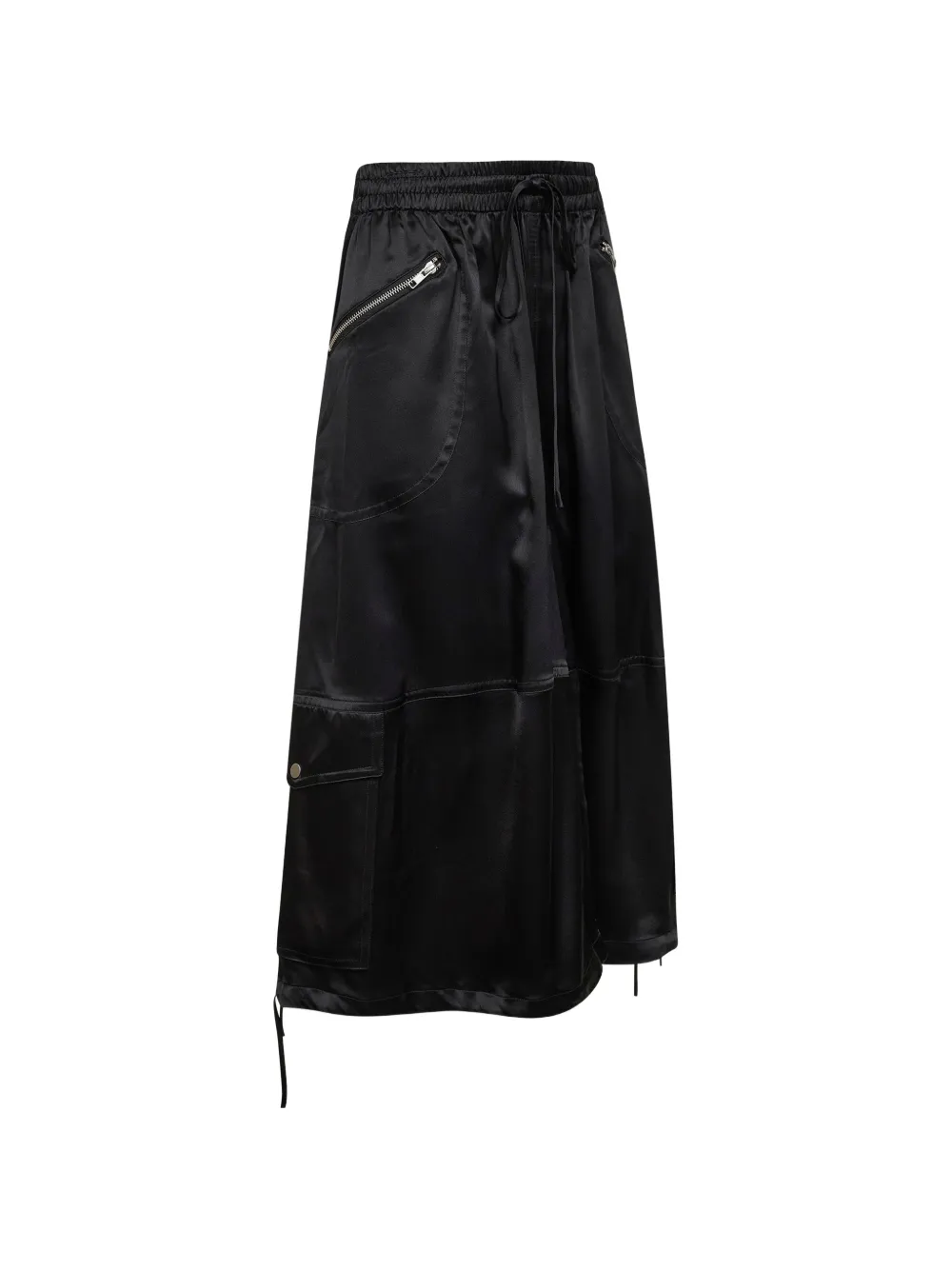  Co Elasticated-waistband Trousers - Black 