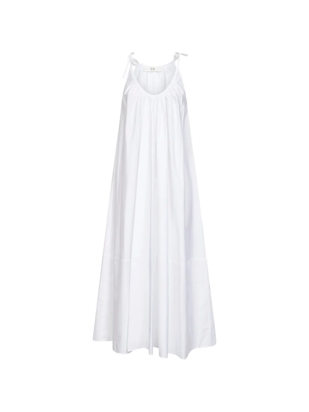 Co tie-fastening maxi dress - Bianco