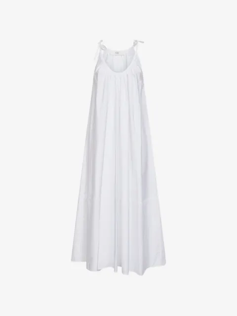 Co tie-fastening maxi dress