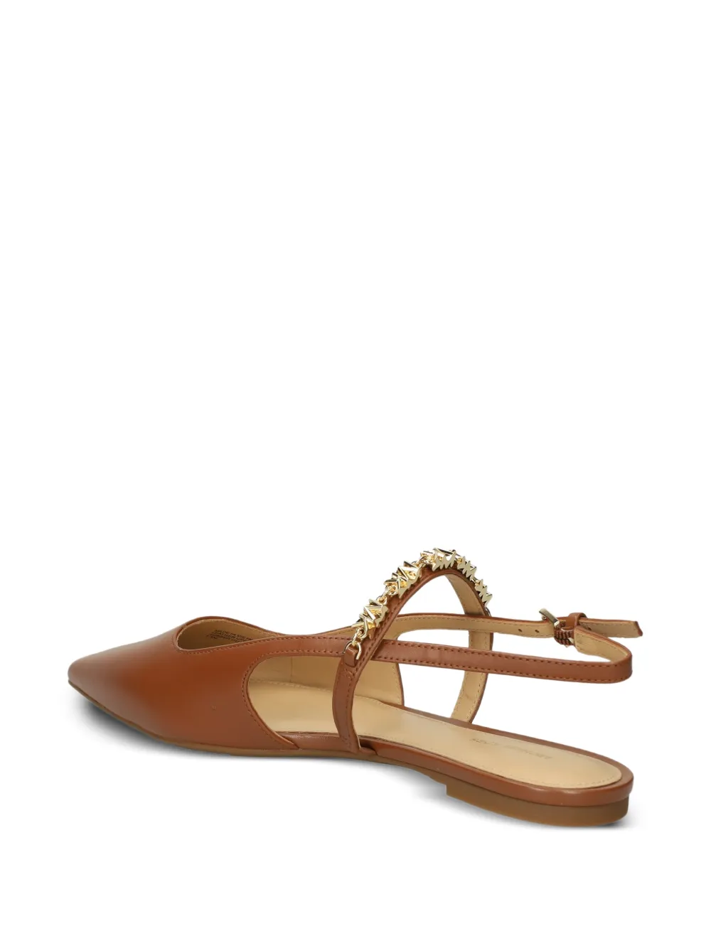 Michael Kors Dina Flex studded strap ballet flats Bruin