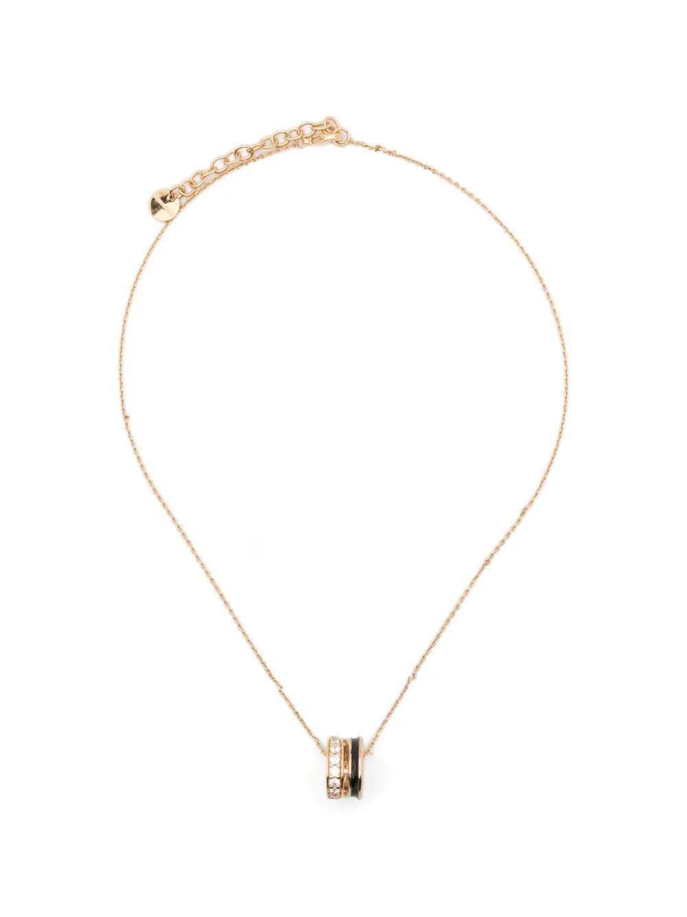 Ferragamo ring-pendant necklace - Oro