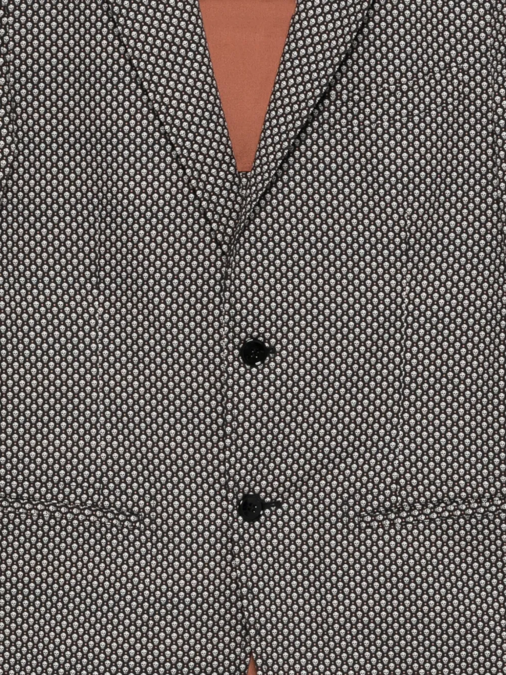  Alexander Mcqueen Pre-owned 2000s Patterned Blazer - Grey 