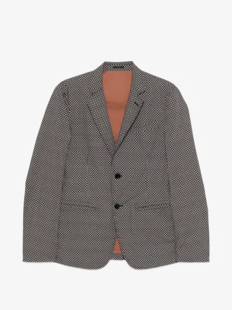 Alexander McQueen Pre-Owned blazer con motivo 2000