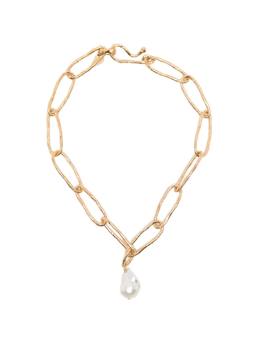 Forte Forte chain pearl necklace - Oro