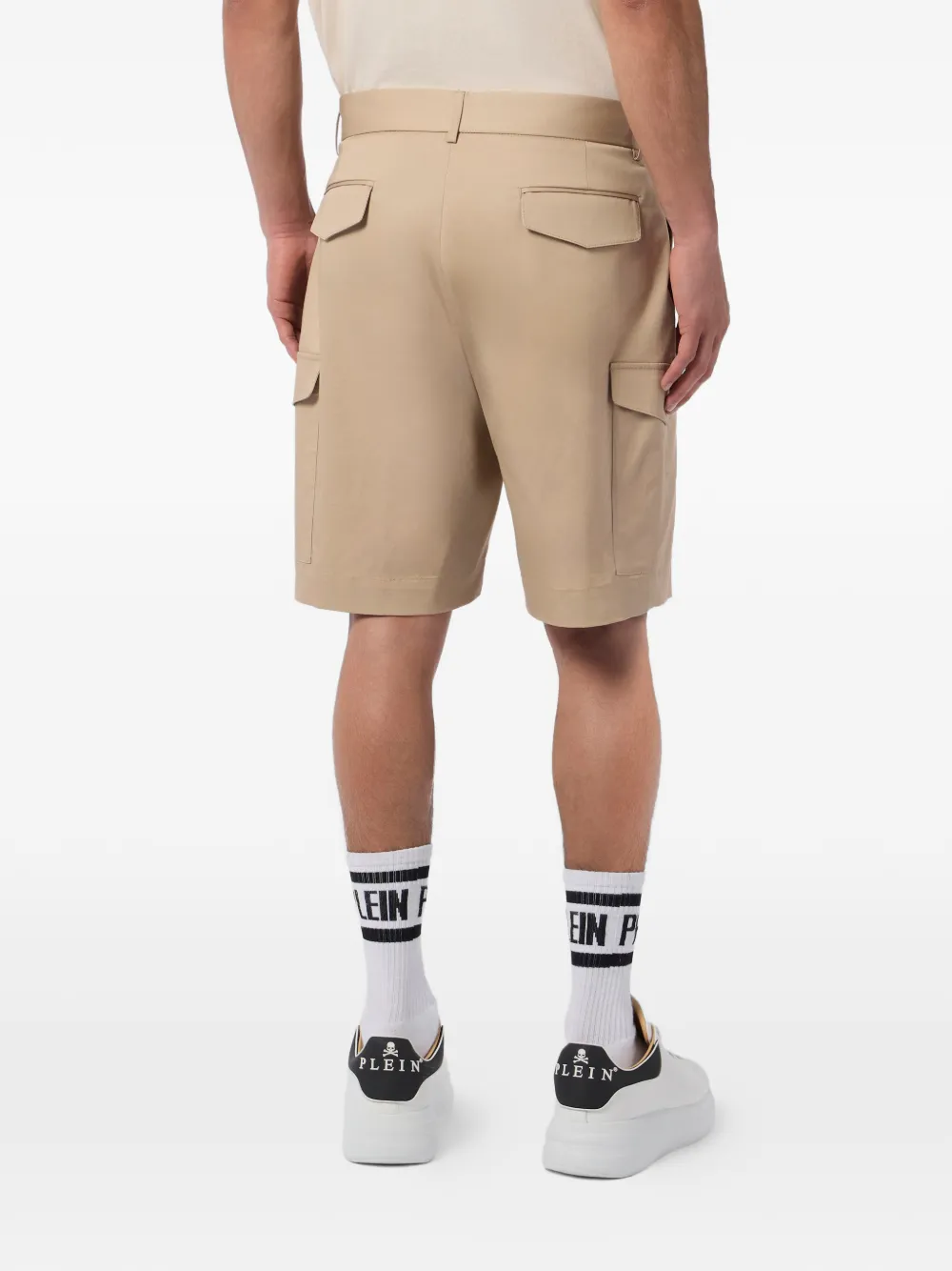 Philipp Plein Cargo shorts Beige