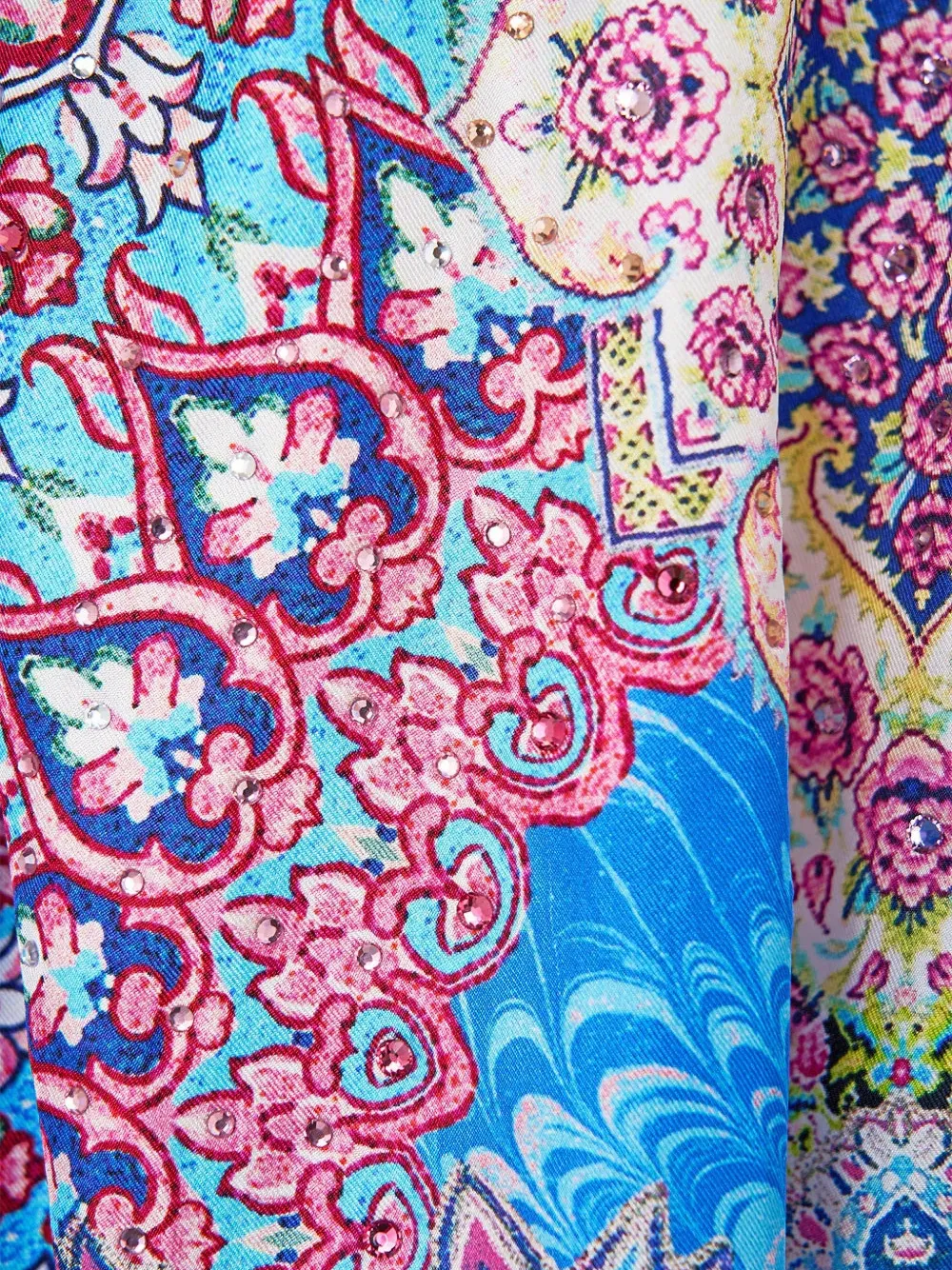  Camilla Footsteps In Folklore Top - Blue 