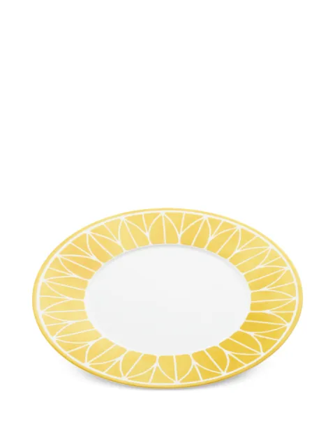 Christofle riviera leaf motif dinner plate