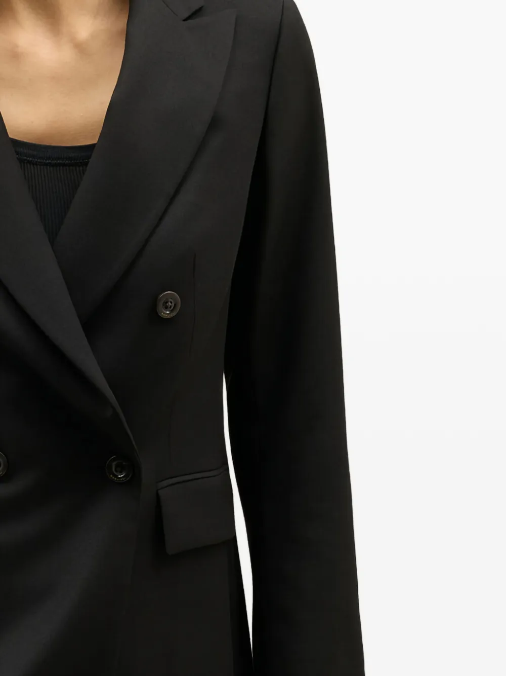  Boglioli Bianca Double-breasted Blazer - Black 
