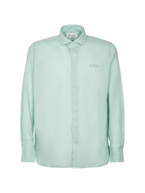 MC2 Saint Barth logo-embroidered long-sleeve shirt