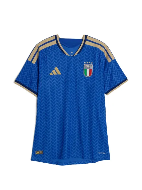 adidas FIGC V-neck graphic T-shirt