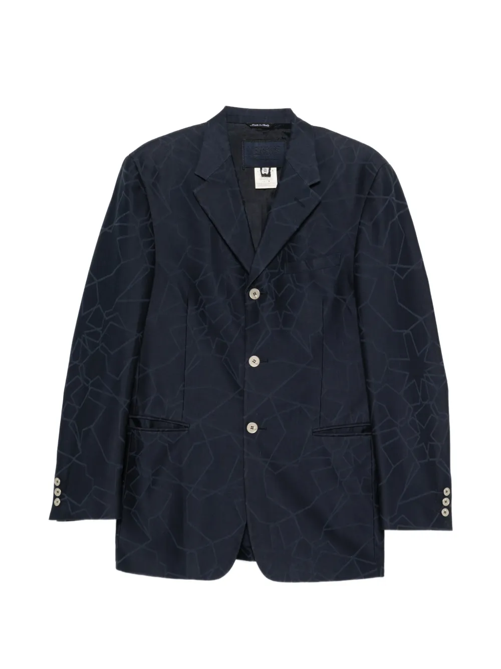 Versace Pre-Owned Blazer con stampa anni '90 - Blu