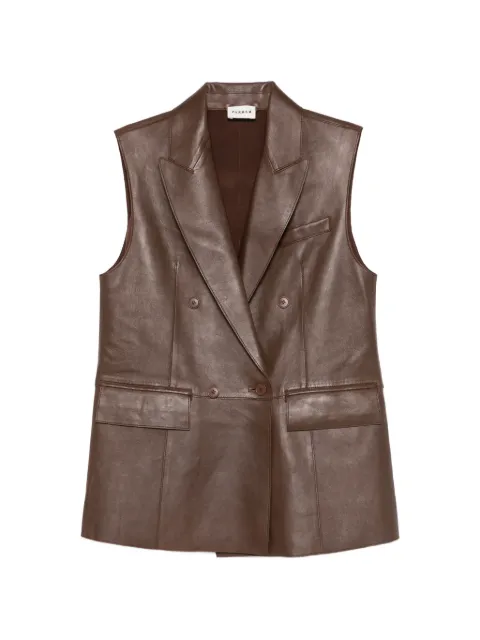 P.A.R.O.S.H. double-breasted pocket gilet