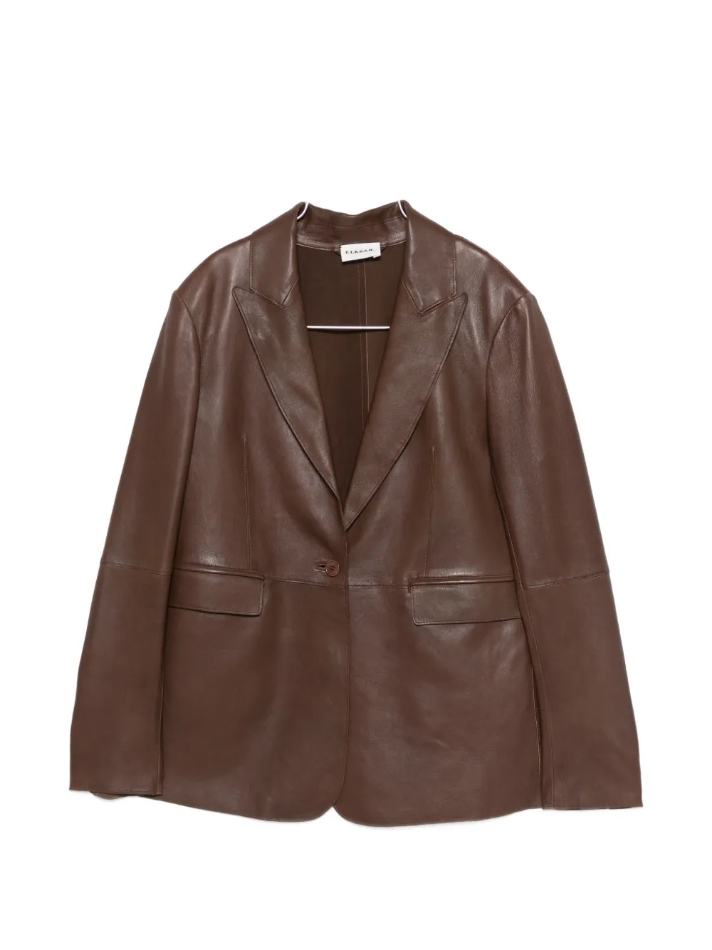 P.A.R.O.S.H. patch-pocket jacket - Marrone