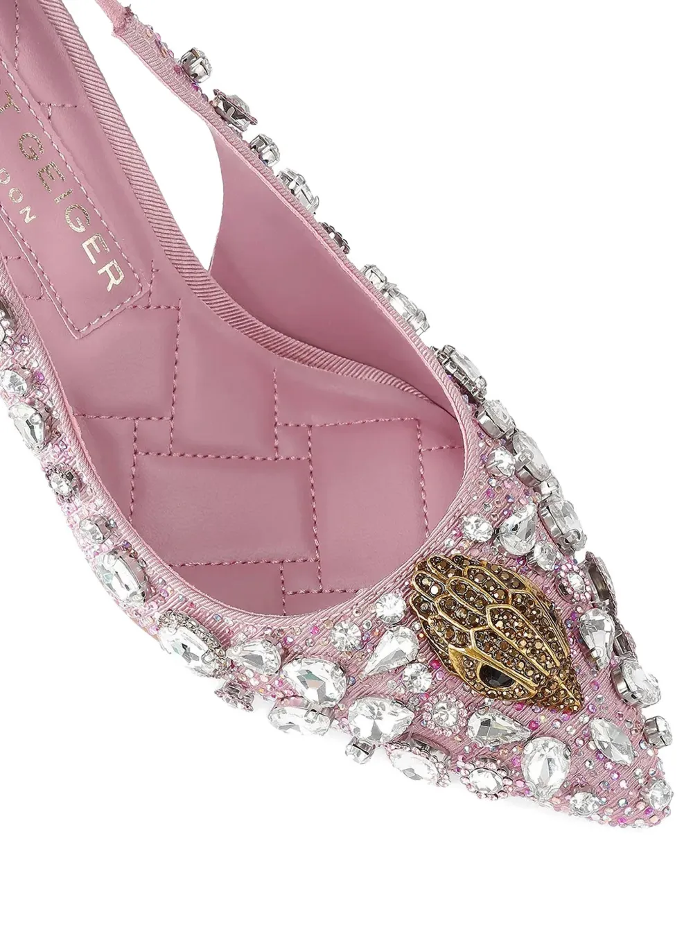 Kurt Geiger London Belgravia verfraaide pumps Roze