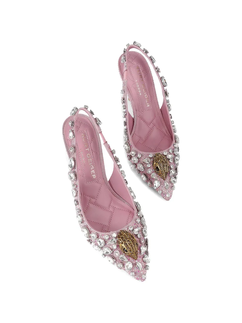 Kurt Geiger London Belgravia verfraaide pumps Roze