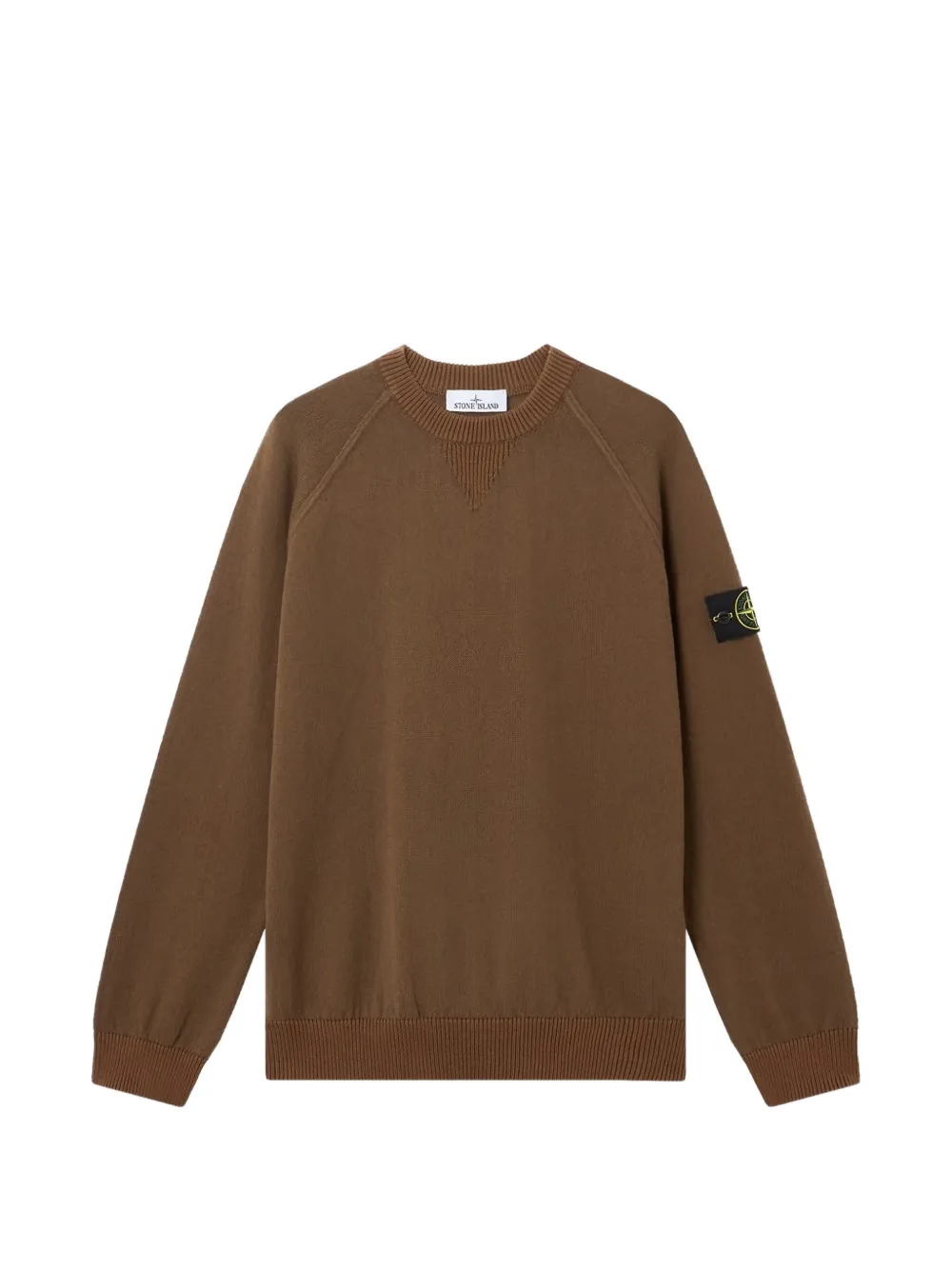 Stone Island crew-neck sweater - Braun