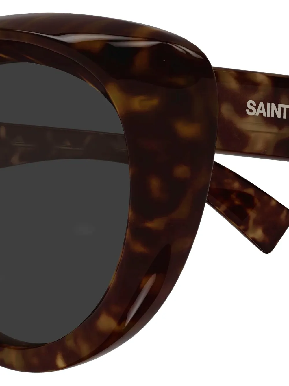 Saint Laurent Eyewear Zonnebril met cat-eye montuur Bruin