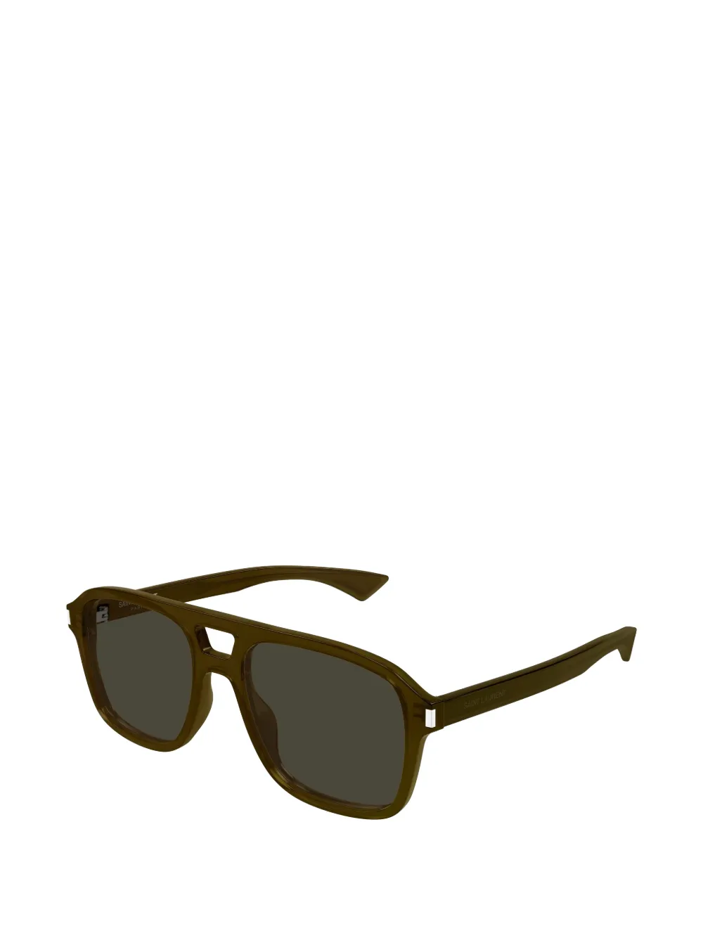  Saint Laurent Eyewear Oversized Lens Sunglasses - Brown 