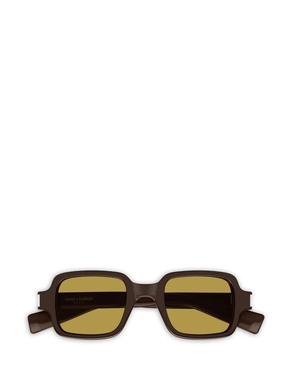 Saint Laurent Eyewear Occhiali da sole squadrati - Marrone