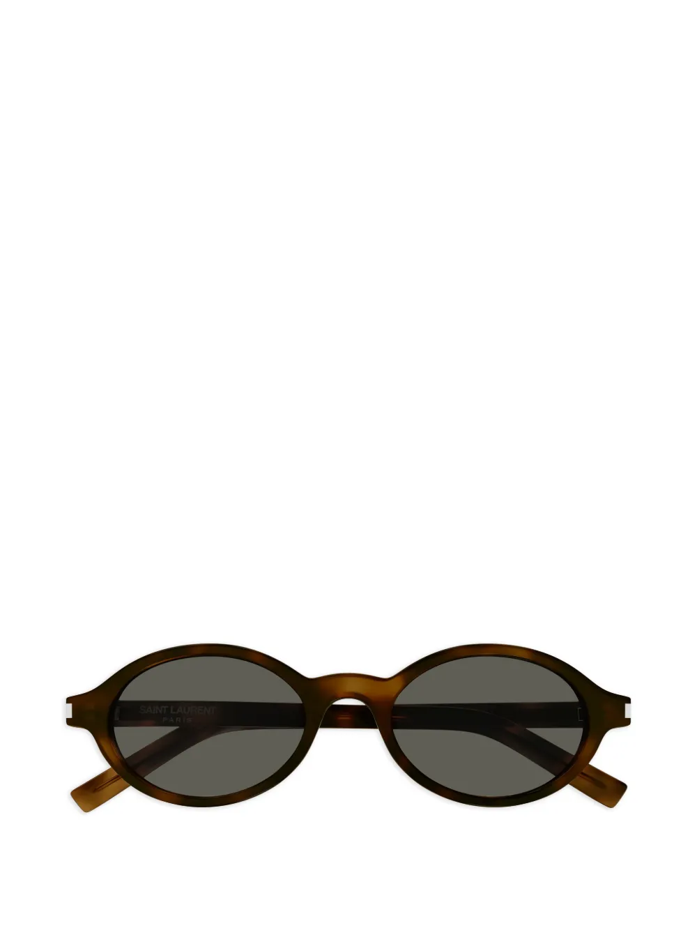 Saint Laurent Eyewear Occhiali da sole ovali Jeanne - Marrone
