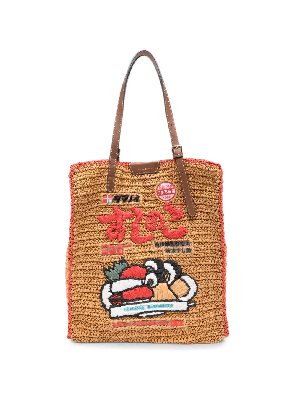 Anya Hindmarch Sushi No Ko tote bag - Brown