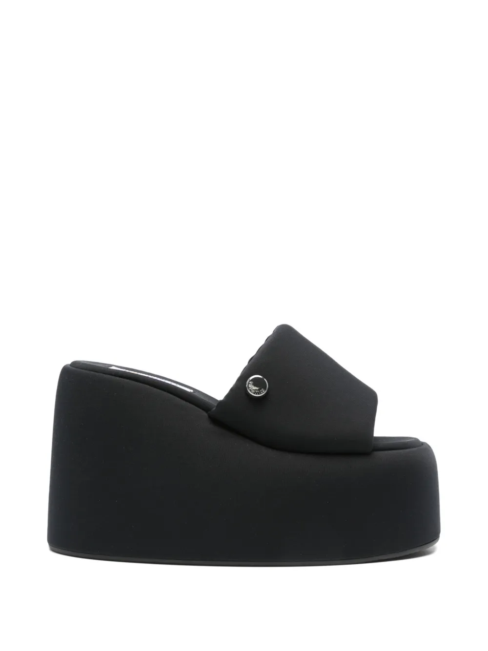 The Attico Mochi platform sandals - Schwarz