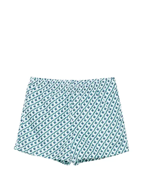 Casablanca print-detail pocket swim shorts
