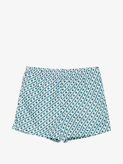 Casablanca print-detail pocket swim shorts