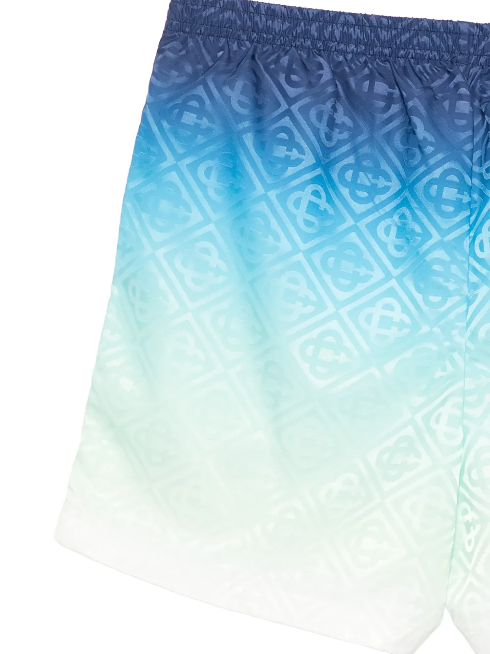 Casablanca Zwembroek met jacquard en kleurverloop Blauw