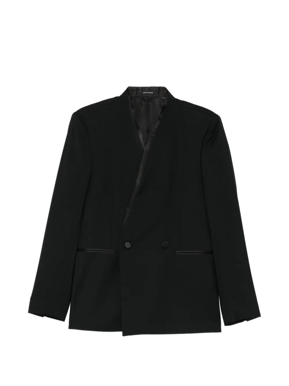 Tagliatore double-breasted jacket - Schwarz