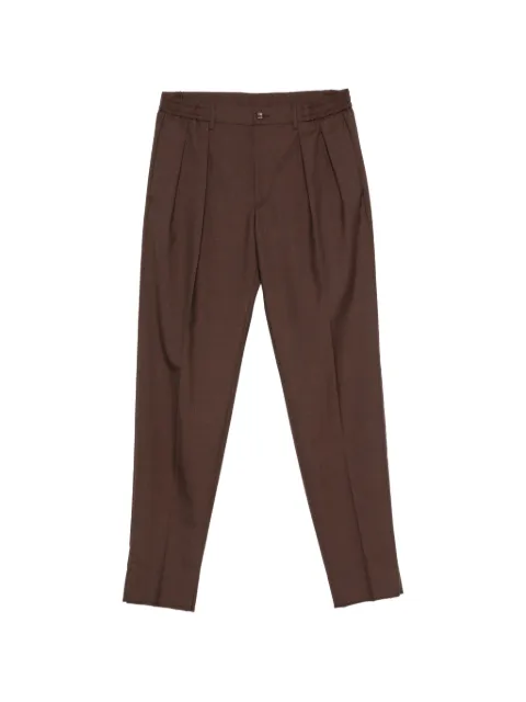 Tagliatore pleated-detail trousers