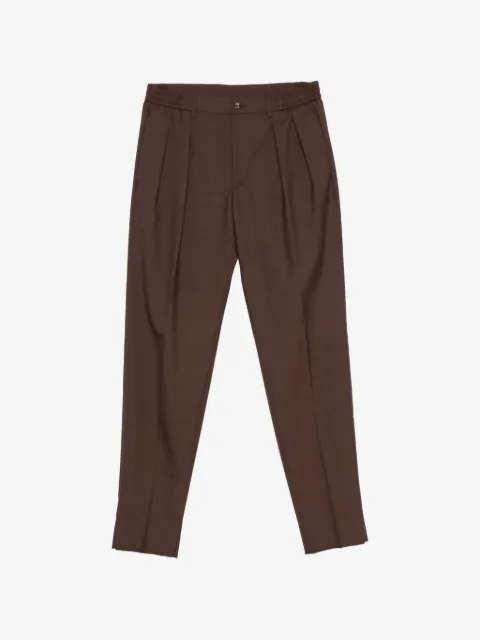 Tagliatore pantalon à détails plissés