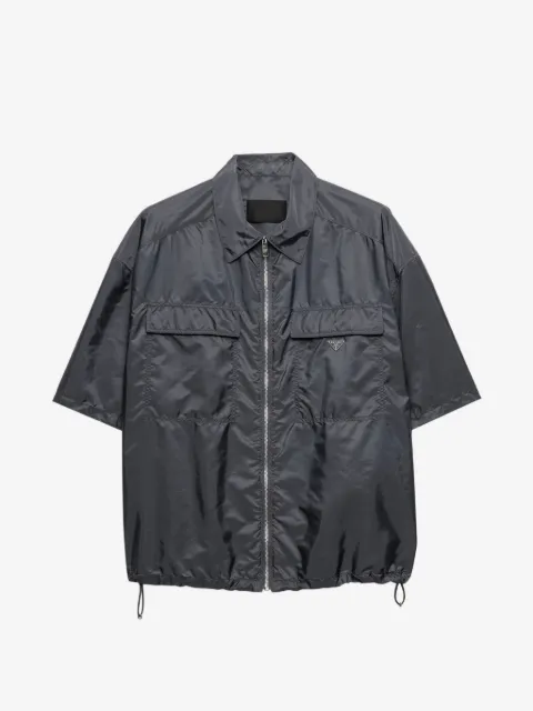 Prada short-sleeved light Re-nylon shirt
