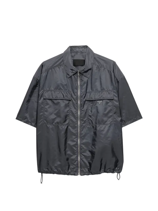 Prada Re-Nylon シャツ | グレー | FARFETCH JP
