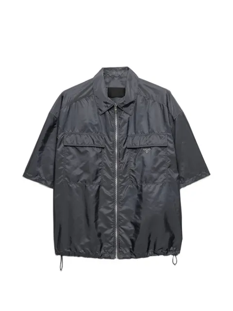 Prada short-sleeved light Re-Nylon shirt