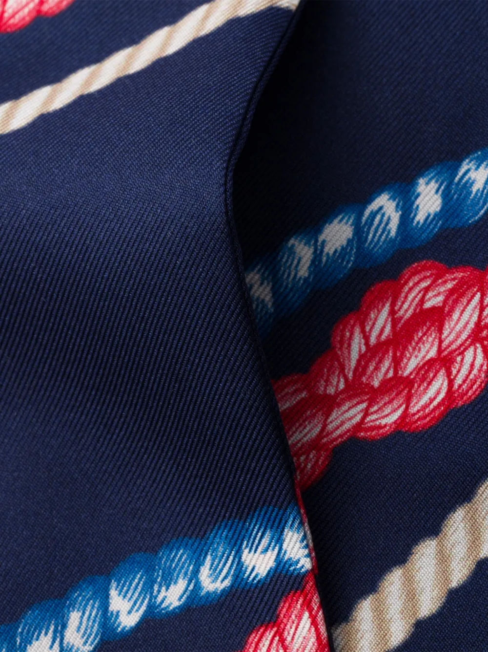  Prada Silk Scarf - Blue 