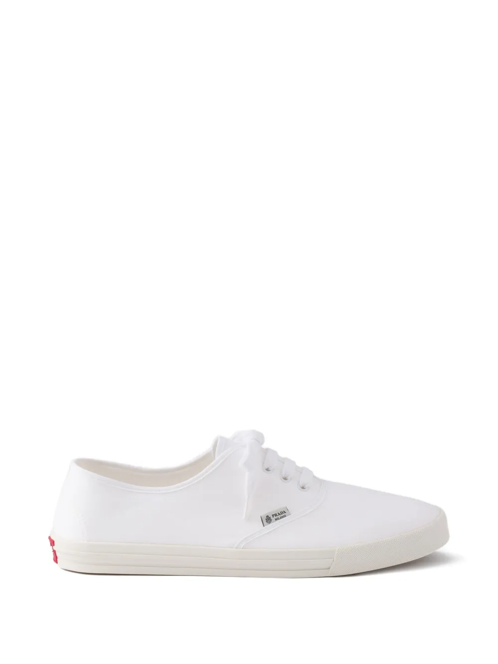 Prada lace-up sneakers Wit
