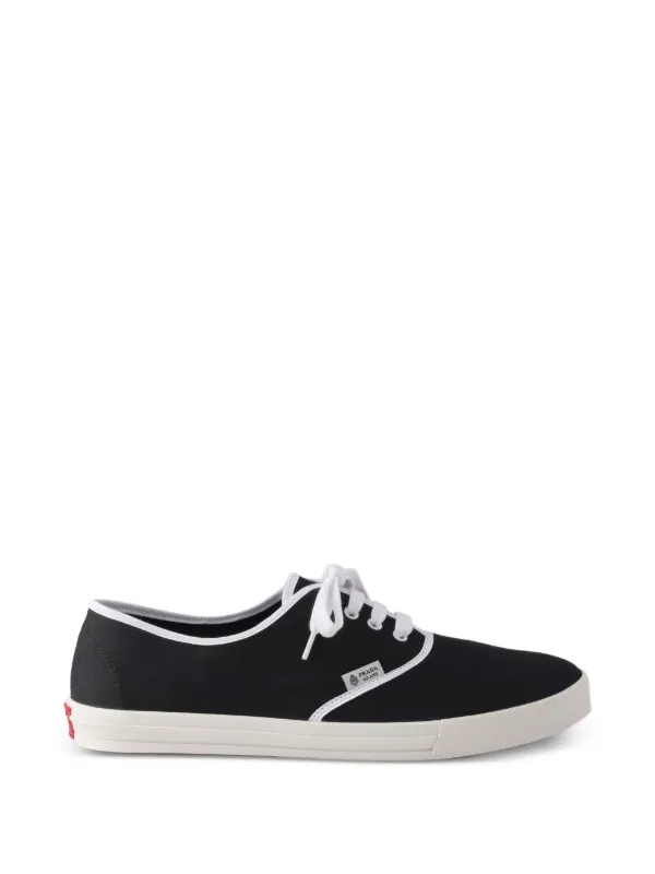 Prada lace-up Sneakers | Black | FARFETCH