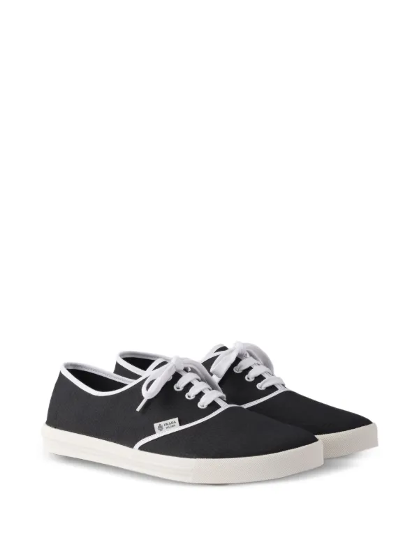 Prada lace-up Sneakers | Black | FARFETCH