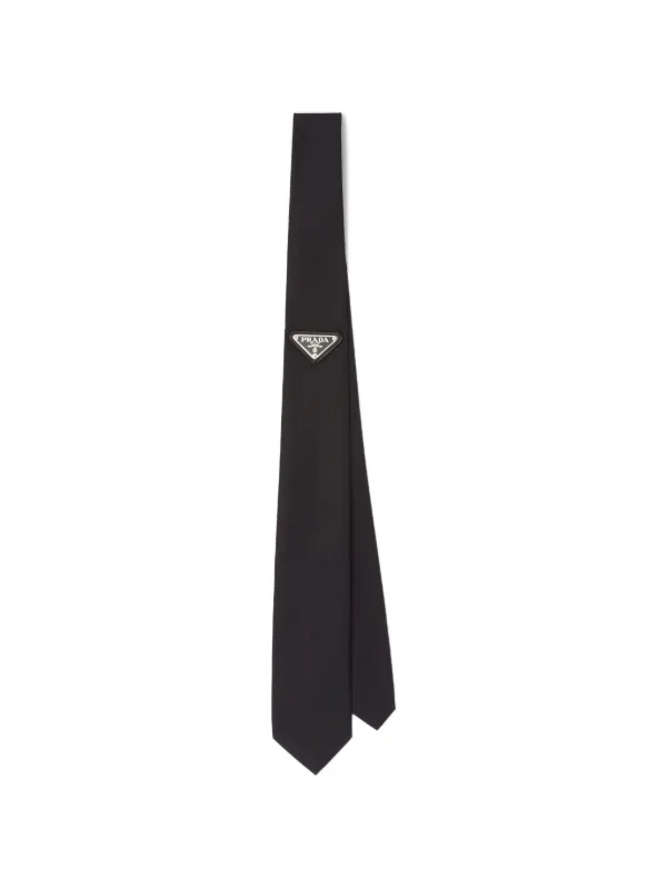PRADA Re-Nylon ネクタイ Prada Re-Nylon ネクタイ | ブラック | FARFETCH JP