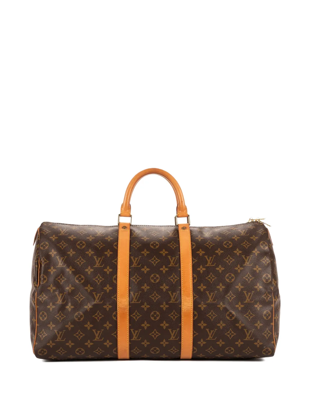 Louis Vuitton Pre-Owned 50 Keepall Monogram luggage bag - Marrone