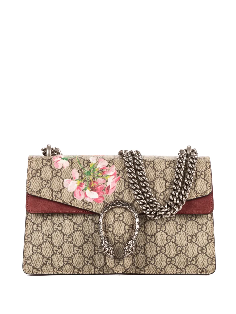 Gucci Pre-Owned small Dionysus Blooms floral-print shoulder bag - Toni neutri