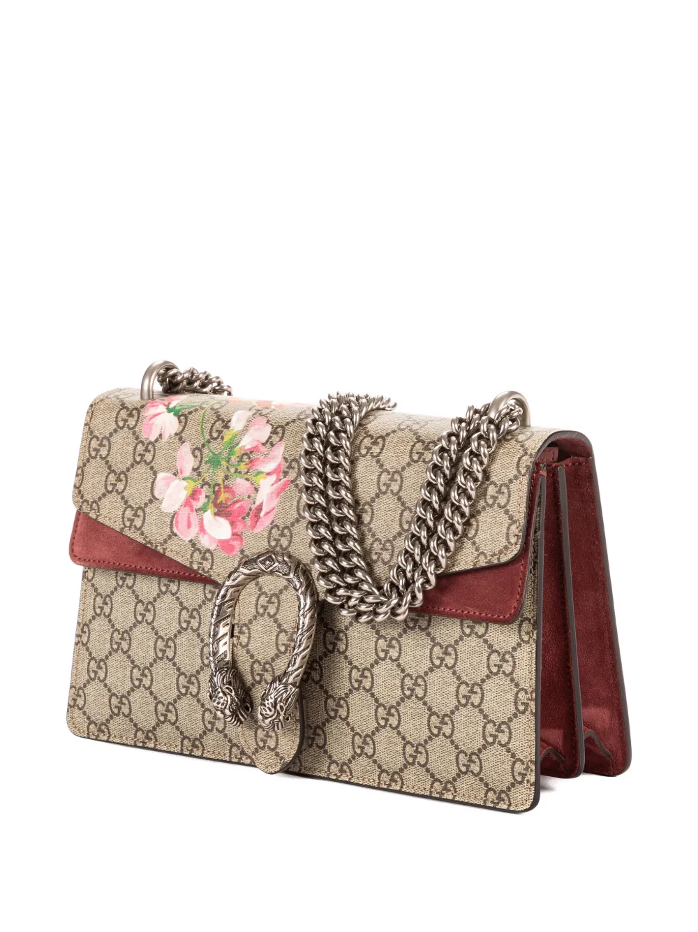 Small Dionysus Blooms Floral-Print Shoulder Bag