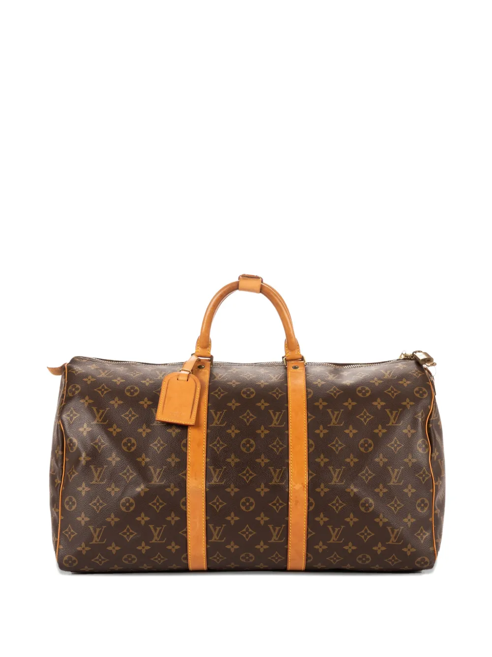 Louis Vuitton Pre-Owned 50 Keepall Monogram luggage bag - Marrone
